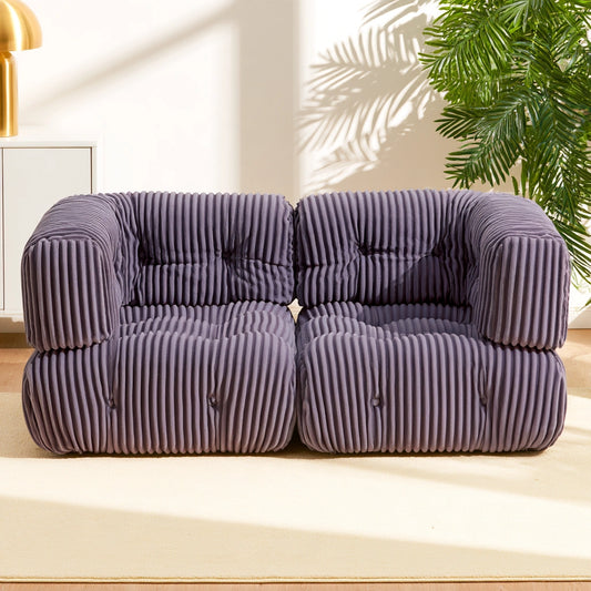 Divano contemporaneo, colore grigio scuro