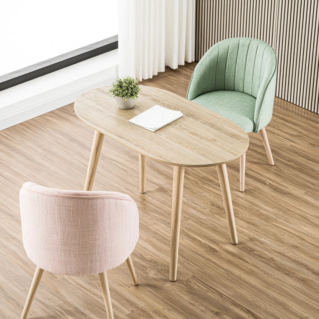 Tavolo multiuso in legno, colore marrone chiaro